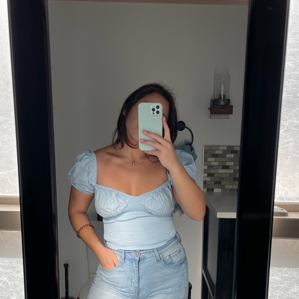 Cute Puff sleeve top